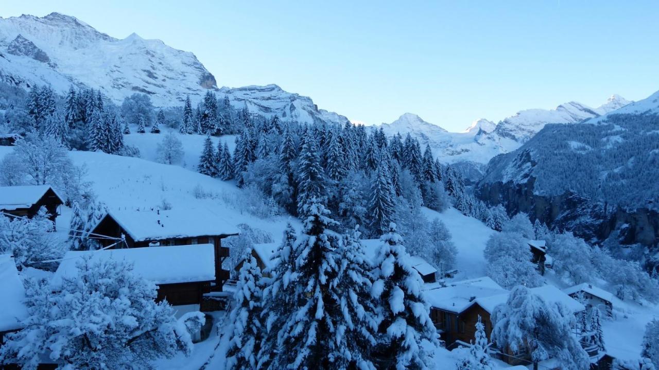 Chalet Eigersunne 2 เวงเงน ภายนอก รูปภาพ